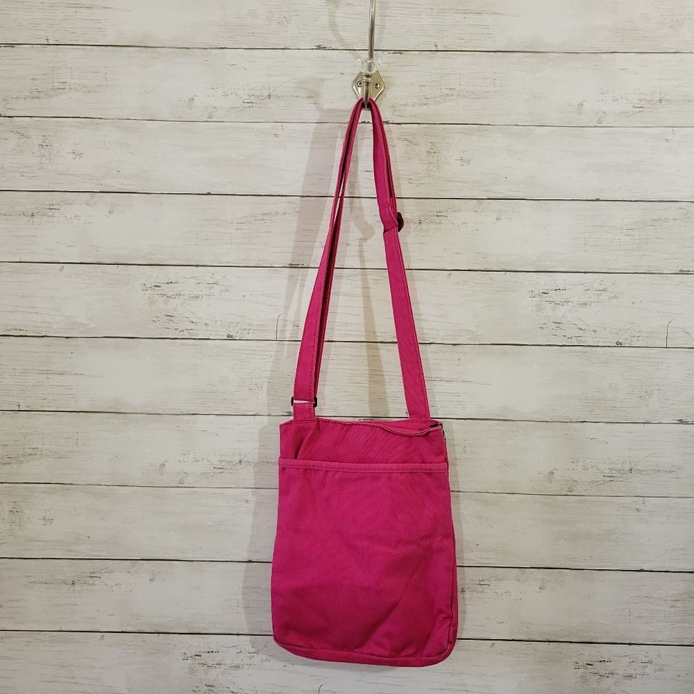 KAVU Keeper Crossbody Bag Pink Hands Free Purse - Picture 7 of 13